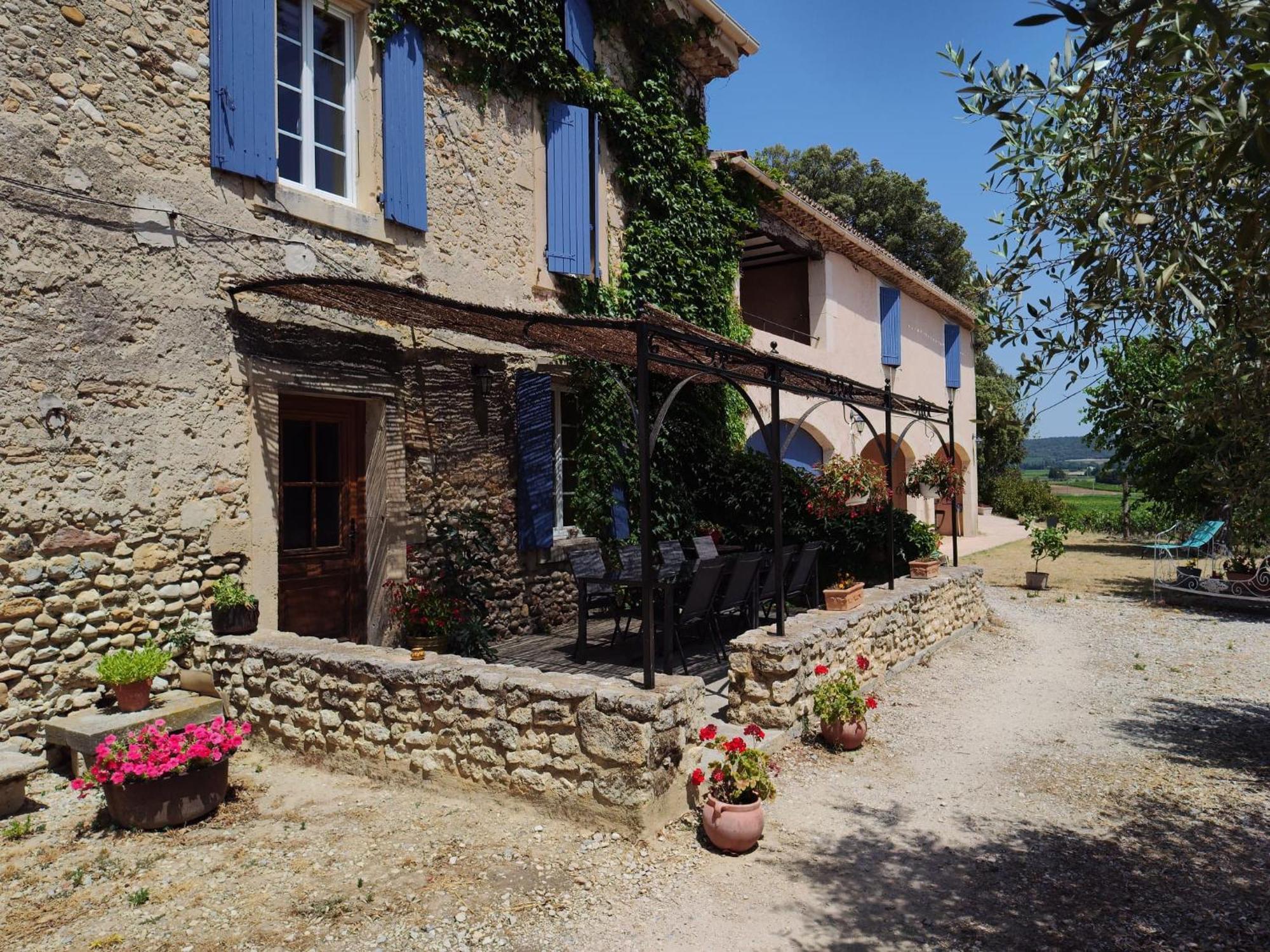 Ferme De Palumiane - Chambres Climatisees Visan Kültér fotó